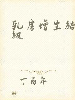 乳房增生结节3级封面