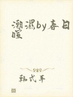 潮湿by春日负暄封面