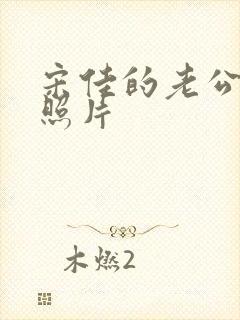 宋佳的老公王伟照片