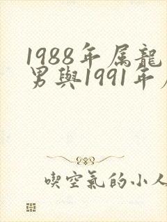 1988年属龙男与1991年属羊女婚配