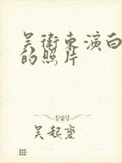 吴卫东演白宝山的照片