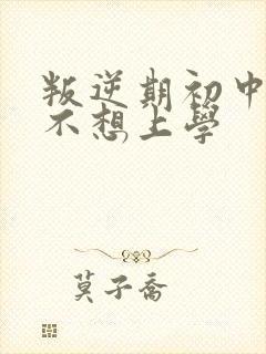 叛逆期初中男孩不想上学