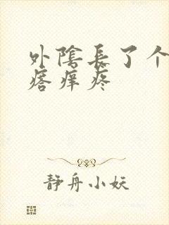 外阴长了个肉疙瘩痒疼封面