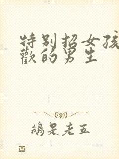 特别招女孩子喜欢的男生