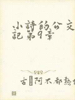 小诗的公交车日记第9章
