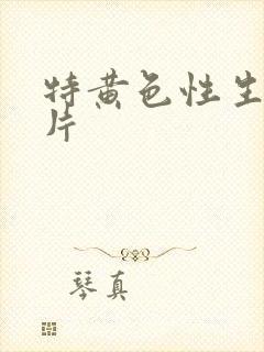特黄色性生活大片封面