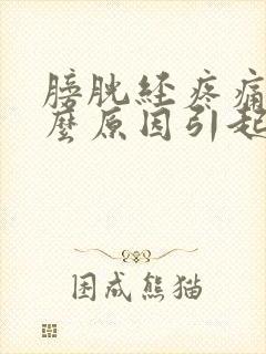 膀胱经疼痛是什么原因引起的背部封面