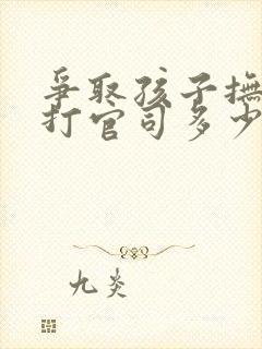 争取孩子抚养权打官司多少钱封面