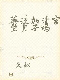 药流加清宫需要坐月子吗