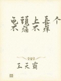 龟头上长个红点不痛不痒封面