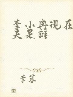 李小冉现在的丈夫是谁封面