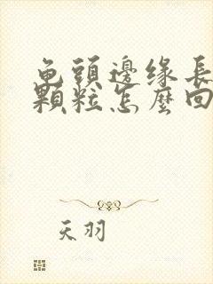 龟头边缘长出小颗粒怎么回事封面