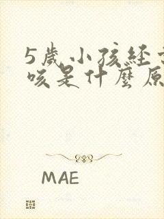 5岁小孩经常干咳是什么原因