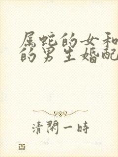 属蛇的女和属兔的男生婚配怎样