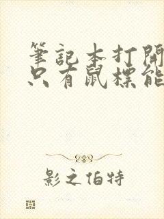 笔记本打开黑屏只有鼠标能动