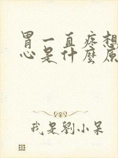 胃一直疼想吐恶心是什么原因