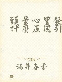 头晕心里发慌是什么原因引起的