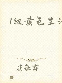 1级黄色生活片