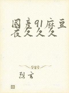 国产91麻豆午夜久久久