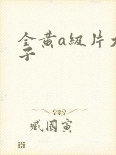 全黄a级片大奶子