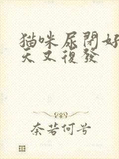 猫咪尿闭好了几天又复发