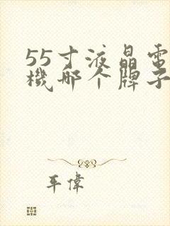 55寸液晶电视机哪个牌子质量好