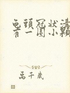 龟头冠状沟边缘有一圈小颗粒封面