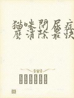 猫咪闭尿症状怎么消除最快