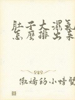 肚子大湿气太重怎么排出来