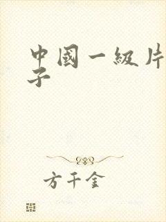 中国一级片大奶子