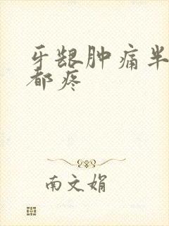 牙龈肿痛半边脸都疼封面