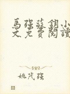 马强苏钥小说全文免费阅读最新章节封面