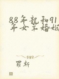 88年龙和91年女羊婚姻