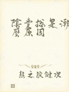 阴囊总是潮湿什么原因