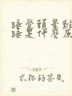 睡觉头晕难以入睡是什么原因