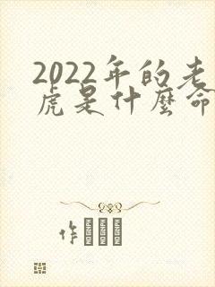 2022年的老虎是什么命五行属什么封面