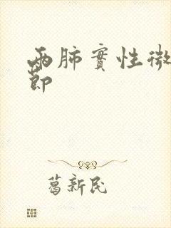 两肺实性微小结节封面