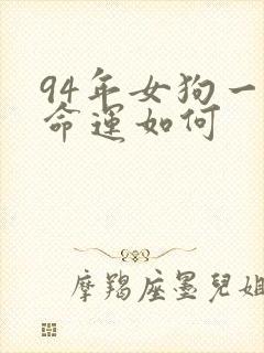 94年女狗一生命运如何