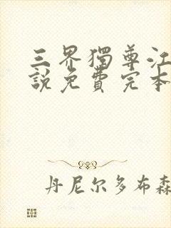 三界独尊江尘小说免费完本