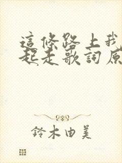 这条路上我们一起走歌词原唱