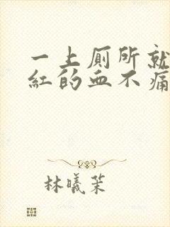 一上厕所就拉鲜红的血不痛