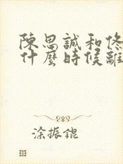 陈思诚和佟丽娅什么时候离婚封面