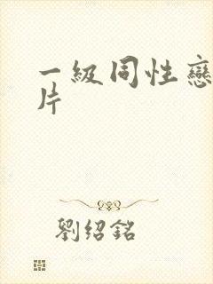 一级同性恋黄色片
