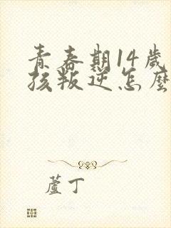 青春期14岁男孩叛逆怎么办