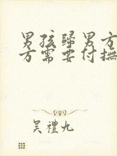 男孩归男方,女方需要付抚养费吗?