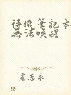 待机笔记本黑屏无法唤醒