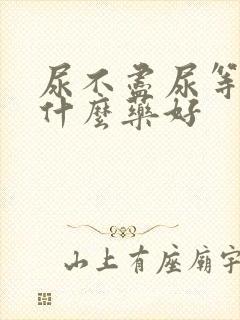 尿不尽尿等待吃什么药好