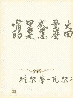 嘴里感觉火辣辣的是怎么回事