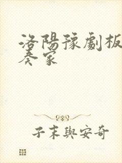 洛阳豫剧板胡演奏家