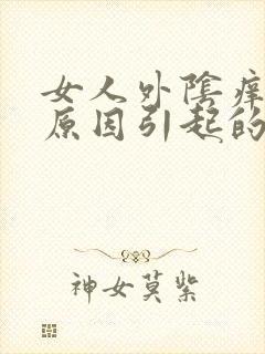 女人外阴痒什么原因引起的 怎么回事